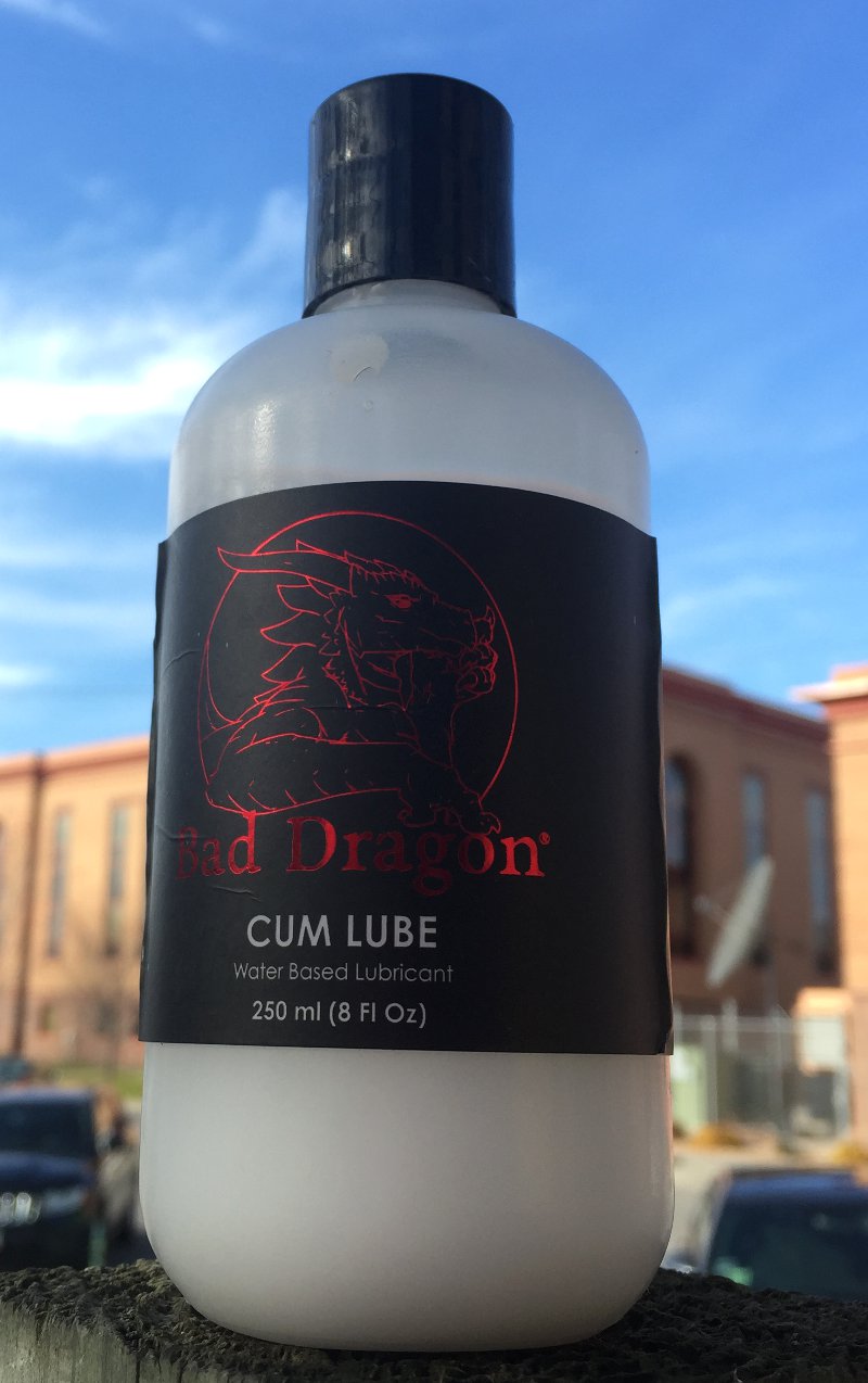 Bad Dragon 8 fl oz Bottle of Cum Lube